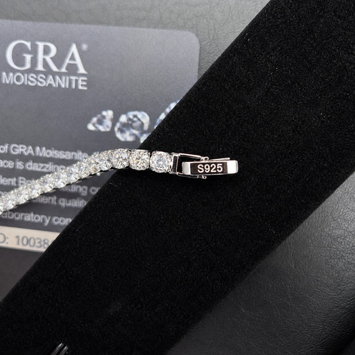 Bracciale mossanite placcato - mossanite,