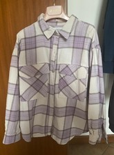 CAMICIA FLANELLA MANICHE LUNGHE RAGAZZA 11-12 ANNI