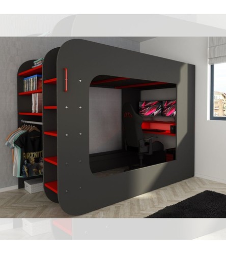 Letto soppalco 5000 - soppalco,