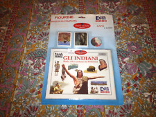 ALBUM GLI INDIANI EDIS 1996 VUOTO+SET COMPLETO EDICOLA BLISTERATO FIGURINE NUOVE