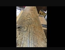 Mensola in legno massello in