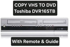 Toshiba VHS DVD Recorder copia