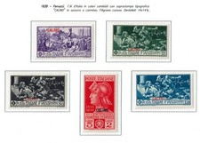 Francobolli Egeo Emissioni