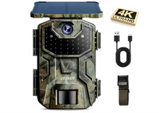 iZEEKER Fototrappola Solare 4K