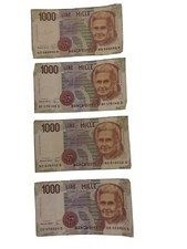 Banconote mille 1000 lire - banconote,
