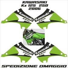 Kit Adesivi KAWASAKI KX  125-250 2006  in kristal