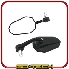 SPECCHIETTI BAR END OMOLOGATI REGOLABILI MOTO CAFE RACER MANUBRIO RETROVISORI