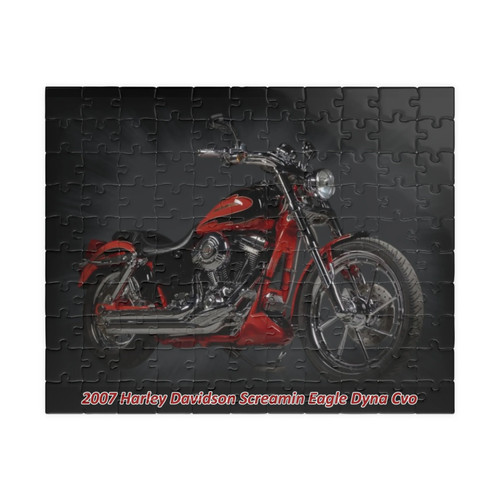 Puzzle harley davidson - puzzle,