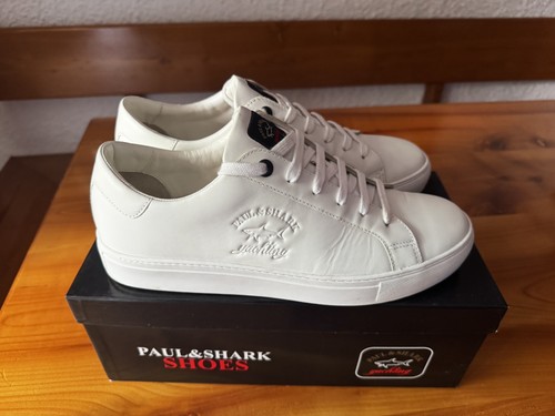 Paul shark scarpe 45 bianche - paul, &