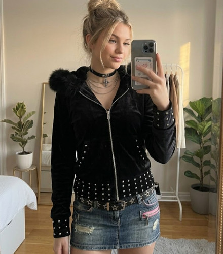 Giacca donna y2k - goth, alt