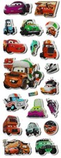 Adesivi 3D puffy AUTO #542 DISNEY PIXAR coppa pistone ruggine fulmine McQueen