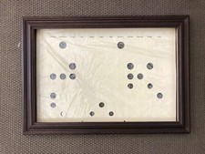 QUADRO + PANNELLO X  MONETE