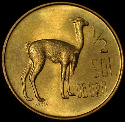 Perù sol oro 1967 - sol,