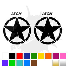 Adesivi stella militare - 2,