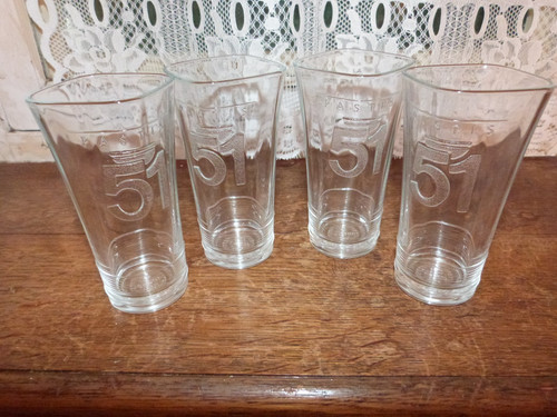 Rare square top pastis 51 - top,