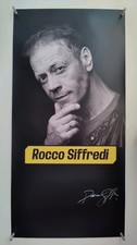 Locandina ROCCO SIFFREDI Autografo Festival Fiera Comics Poster Autografata