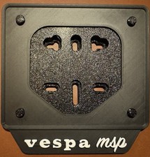 Porta Targa Per Vespa 50