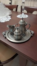 Set Da The Caffè In Peltro