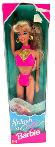 Splash color barbie bambola - barbie,