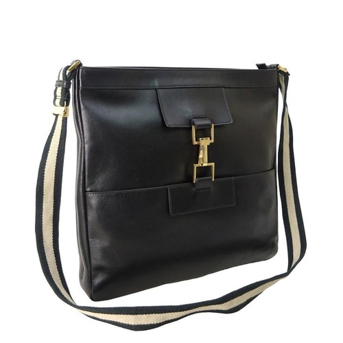 Gucci tracolla pelle con - tracolla,