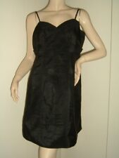 ABITO A SOTTOVESTE DONNA SHANTUNG NERO OLTRE TAGLIA 50 LEGGI LE MISURE