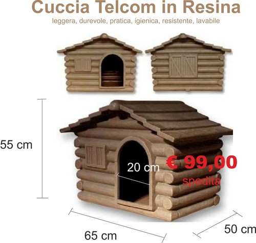 Cuccia casetta telcom - cuccia-casetta,