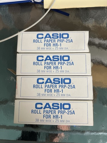Lotto rotoli carta - , casio