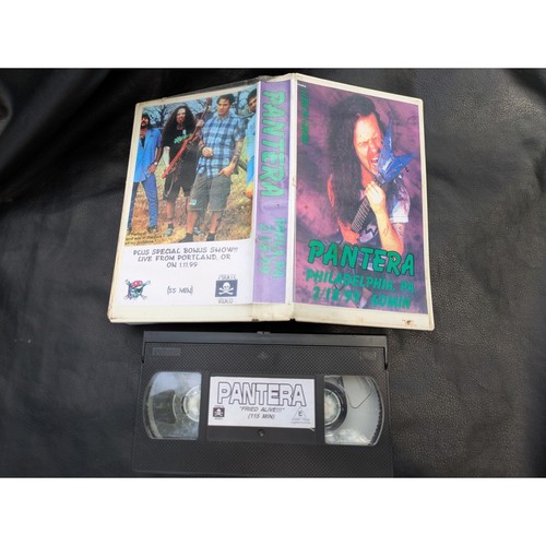Pantera fried alive vhs - fried, alive!!!