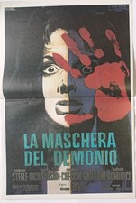Poster Locandina La Maschera Del Demonio 1960 Barbara Steele 42x27cm Film Tv
