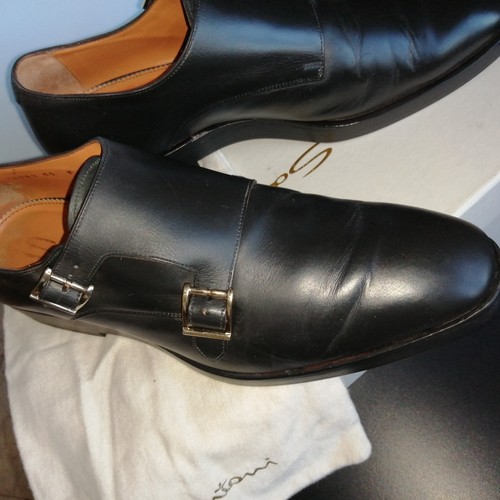 Scarpe santoni doppia fibbia - santoni,