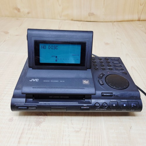 Jvc minidisc recorder - xm-d1,