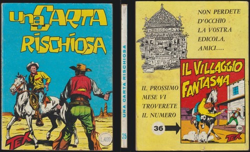 Tex una carta - tex,