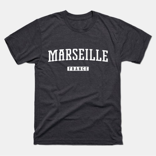 Camicia marsiglia maglietta - marsiglia, |