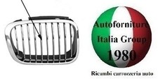 GRIGLIA RADIATORE SX TUTTA CROMATA PER BMW SERIE 3 E46 COUPE' 98>01 1998>2001