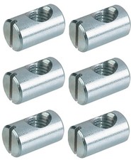 6x Barile M6 x 20mm x 12mm