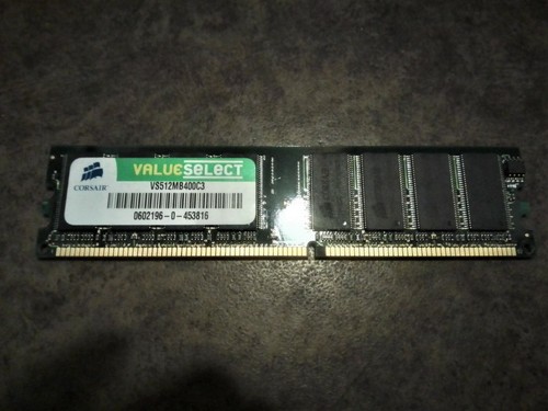 Corsair 512mb ddr - ddr-400, sdram