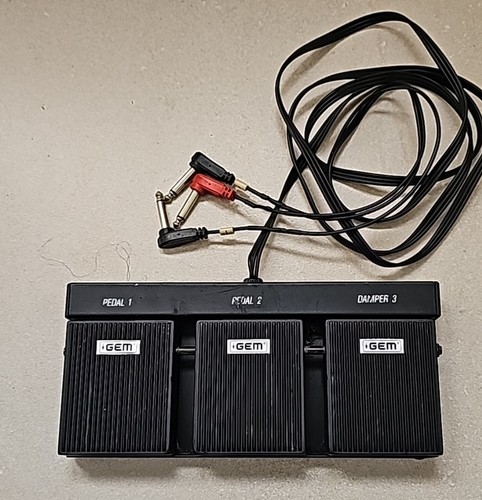Triplo pedale sustain pedali - pedale, 3