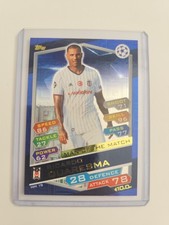 Match Attax 16/17 Quaresma Uomo della Partita Besiktas 2016/17 Rifrattore #MM19