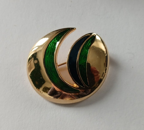 Splendido vintage tono oro - , con