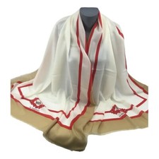 BURBERRY Scialle Cashmere Stola Società Nuovo Autentico