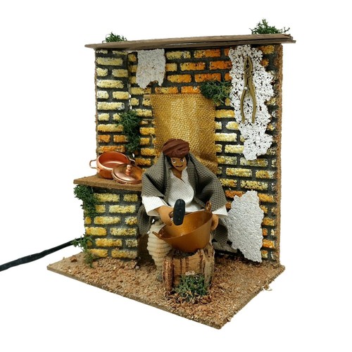 Pastore per presepe - presepe, in