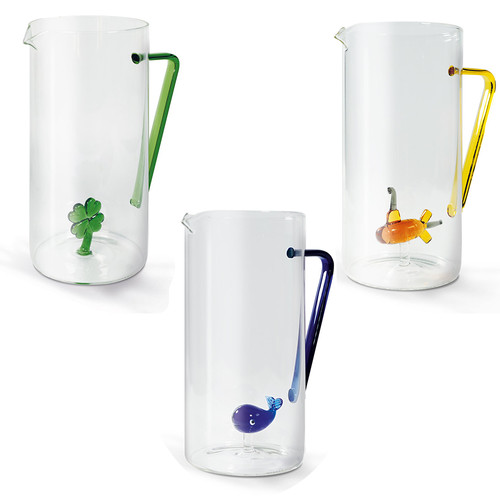 Caraffa vetro figure wd - in,