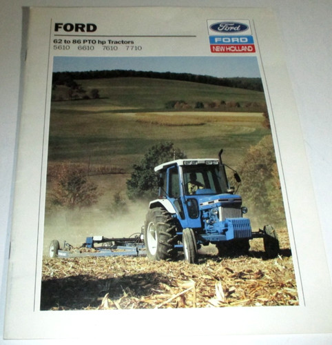 Brochure vendita trattore ford - brochure,
