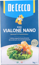 6 pezzi di riso vialone nano