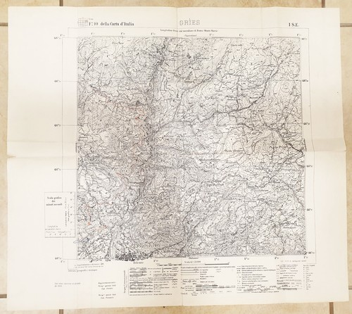 Mappa gries dai - mappa, di