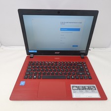 Acer Aspire 1 A114-32 Portatile Rosso N4000 4GB Ram 64GB 14" W10 Funzionante No Caricatore