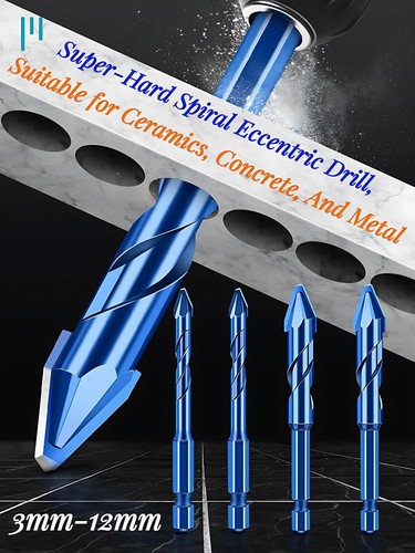 Trapano eccentrico spirale - a,