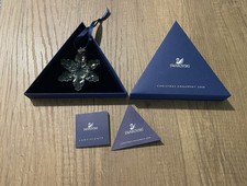 Swarovski star 942045 Christmas ornament snowflake 2008 stella di Natale NUOVA