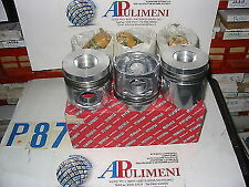 664049121 SERIE PISTONI 6PZ ø104 FIAT IVECO GAMMA ZETA 40 50 NC 65PC 50 55 79.14