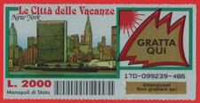 GRATTA E VINCI LOTTERIA
